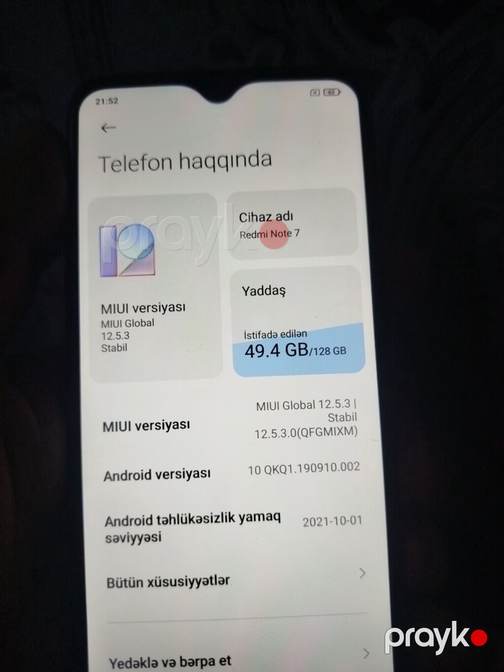Redmi Note 7, 128 GB, rəng - Göy — Xiaomi, Mingəçevir (3)