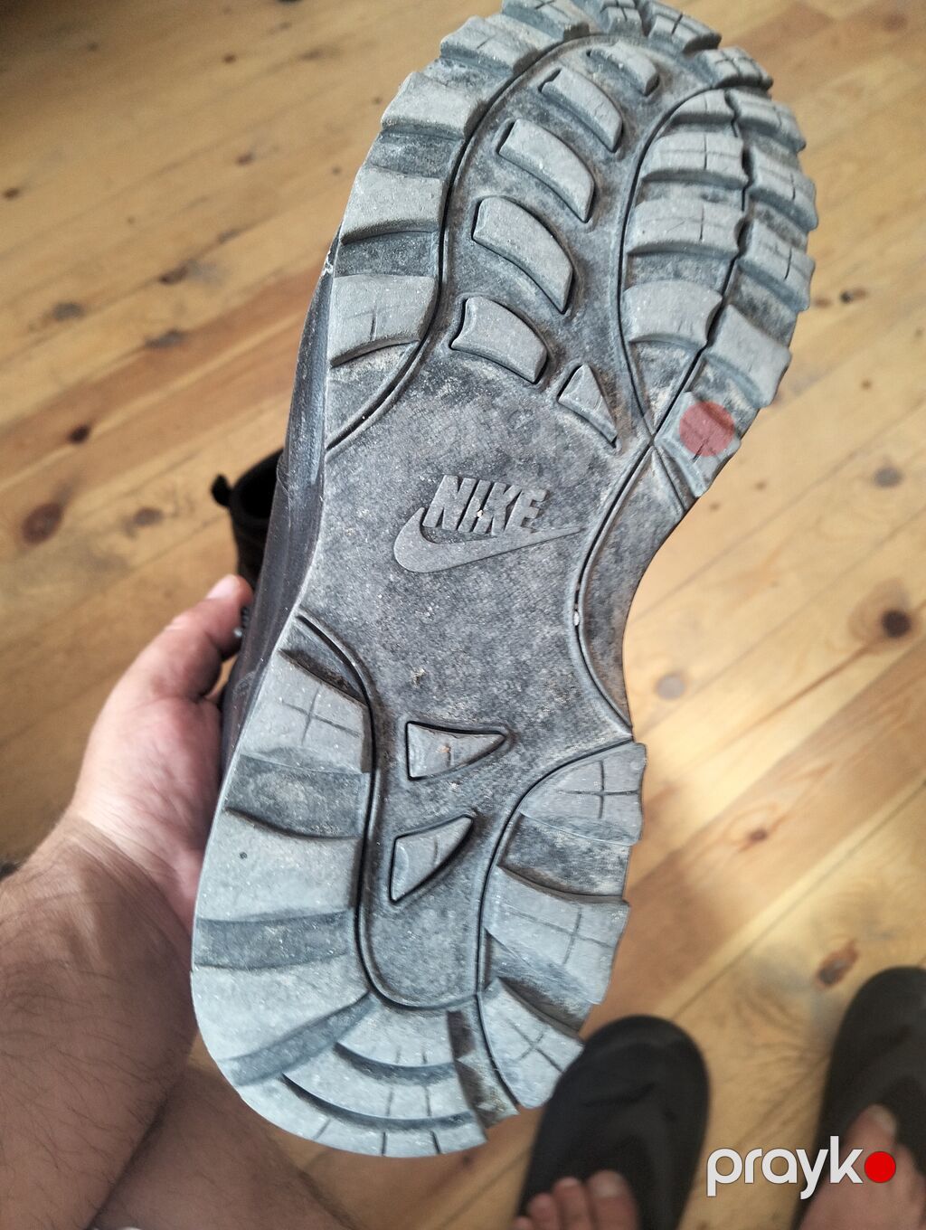 Məhsul: Nike qara kişi trekking/iş çəkmələri - Model: Nike high-top — Botinka, Bakı (4)
