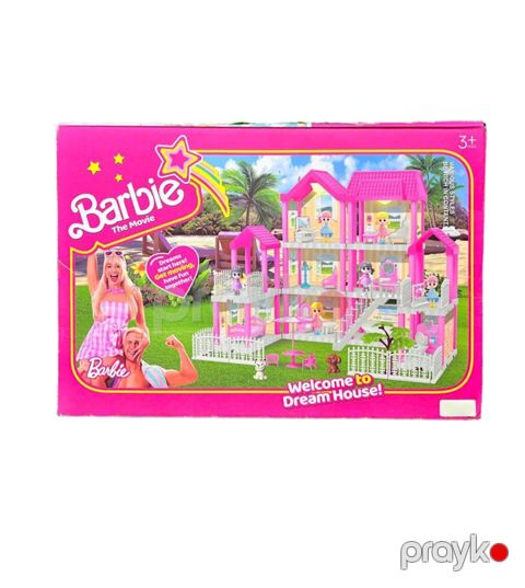 Kukla evi Barbie, 3+ yaş, plastik — Bakı