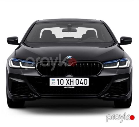Avtomobil qeydiyyat nişanı - 10-XH-040 — Bakı
