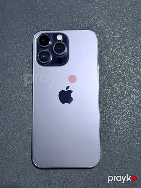IPhone 14 Pro Max, 128 GB, Deep Purple, Zəmanət, Simsiz şarj, Face ID — Bakı