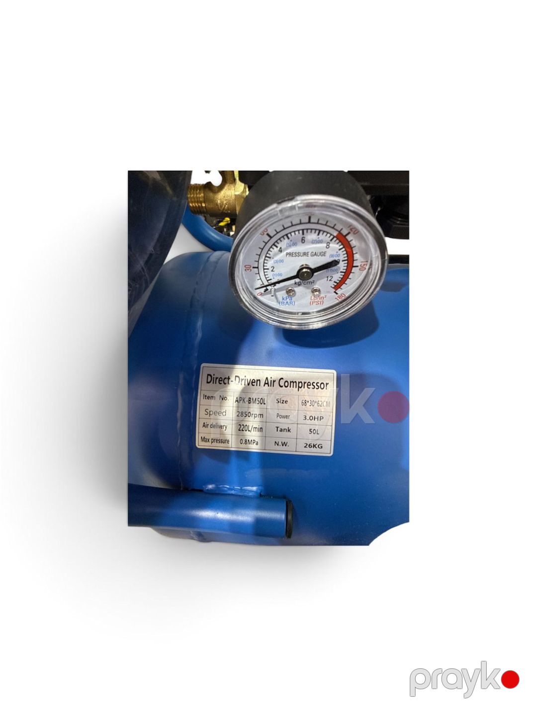 Kompressor, Pistonlu, 50 L, 1080 Vt — Mallar, Bakı (3)