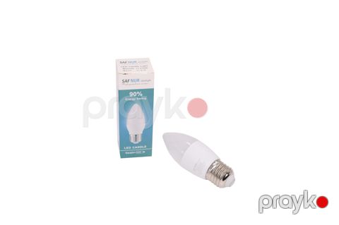Lampa 5W LED candle E27 ww