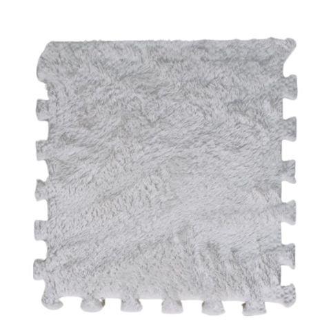 Uşaqlar üçün döşəmə-pazl 79086093, EVA, 30x30x1 sm, 10 hissə, ağ — Bakı