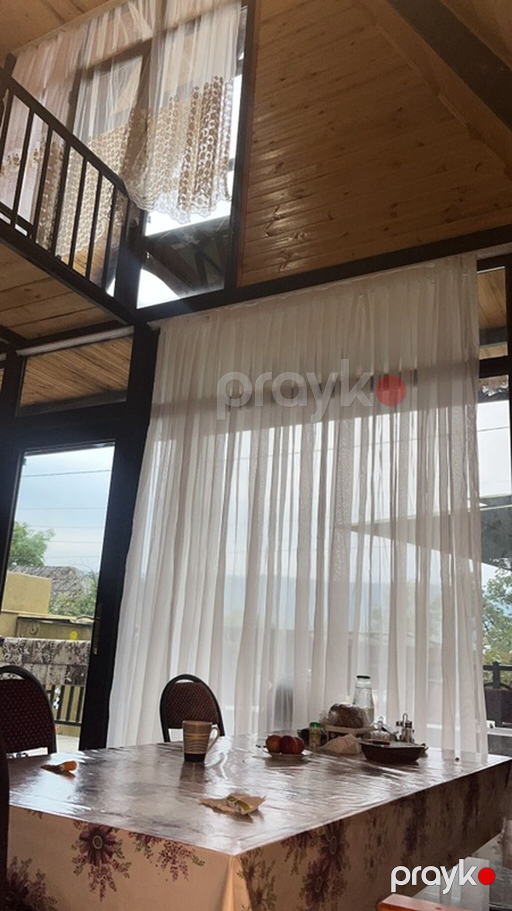 Gunluk ve aylıq kiraye 70-80azn A‑Frame tipli taxta kottec – gecə — Ev, villa, Quba (9)