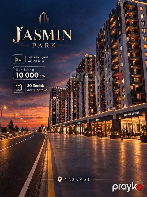 Satılır 2 otaqlı yeni tikili 71.6 m² — Bakı