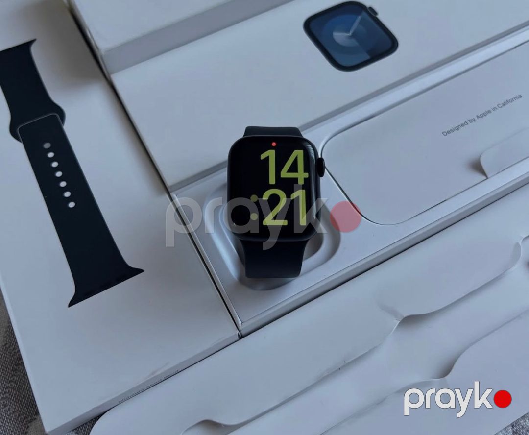 Apple Watch Series 9 Aluminum Midnight 45mm — Ağıllı saatlar və biləkliklər, Bakı (3)