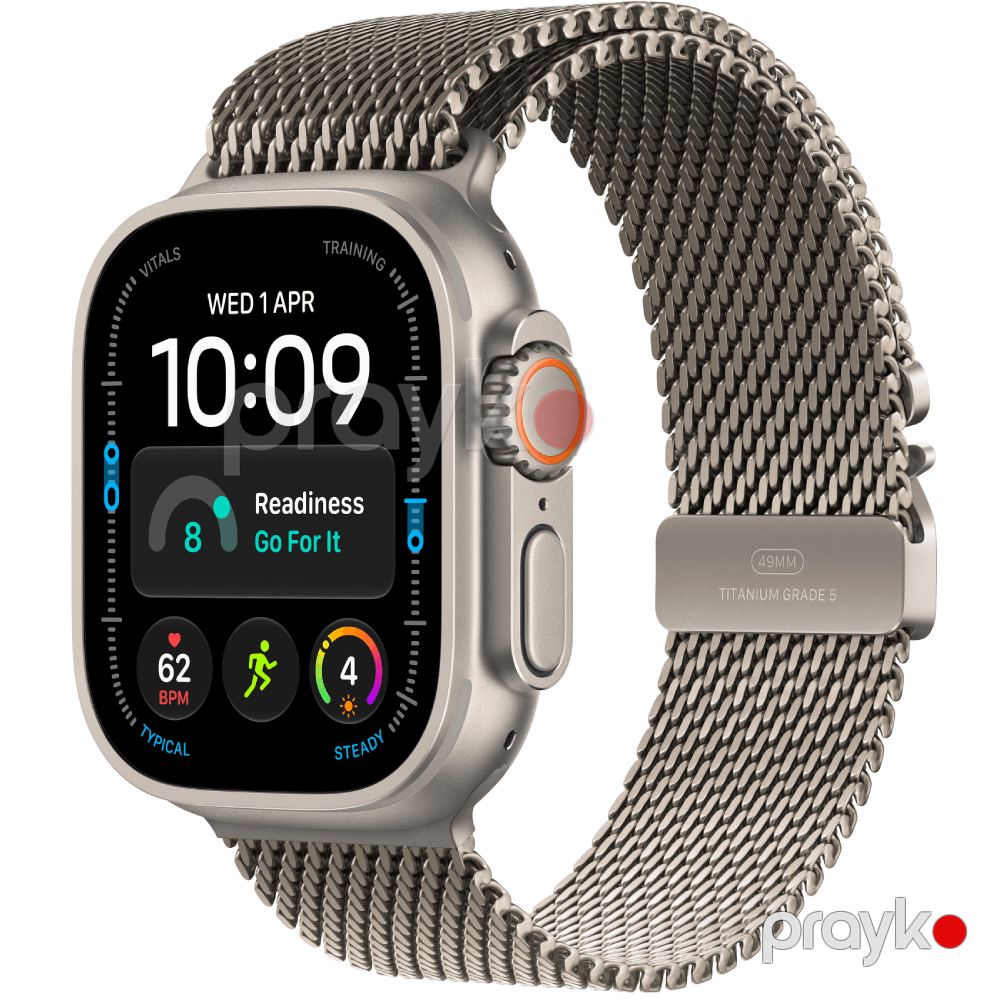 Smart saat Apple Watch Ultra 4 Cellular 49mm S MJA84QI/A Natural Titanium — Uşaq smart saatları, Bakı