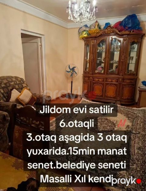 Masallı, Xıl kəndində yerləşən 2 mərtəbəli “Jildom” evi satılır — Masallı