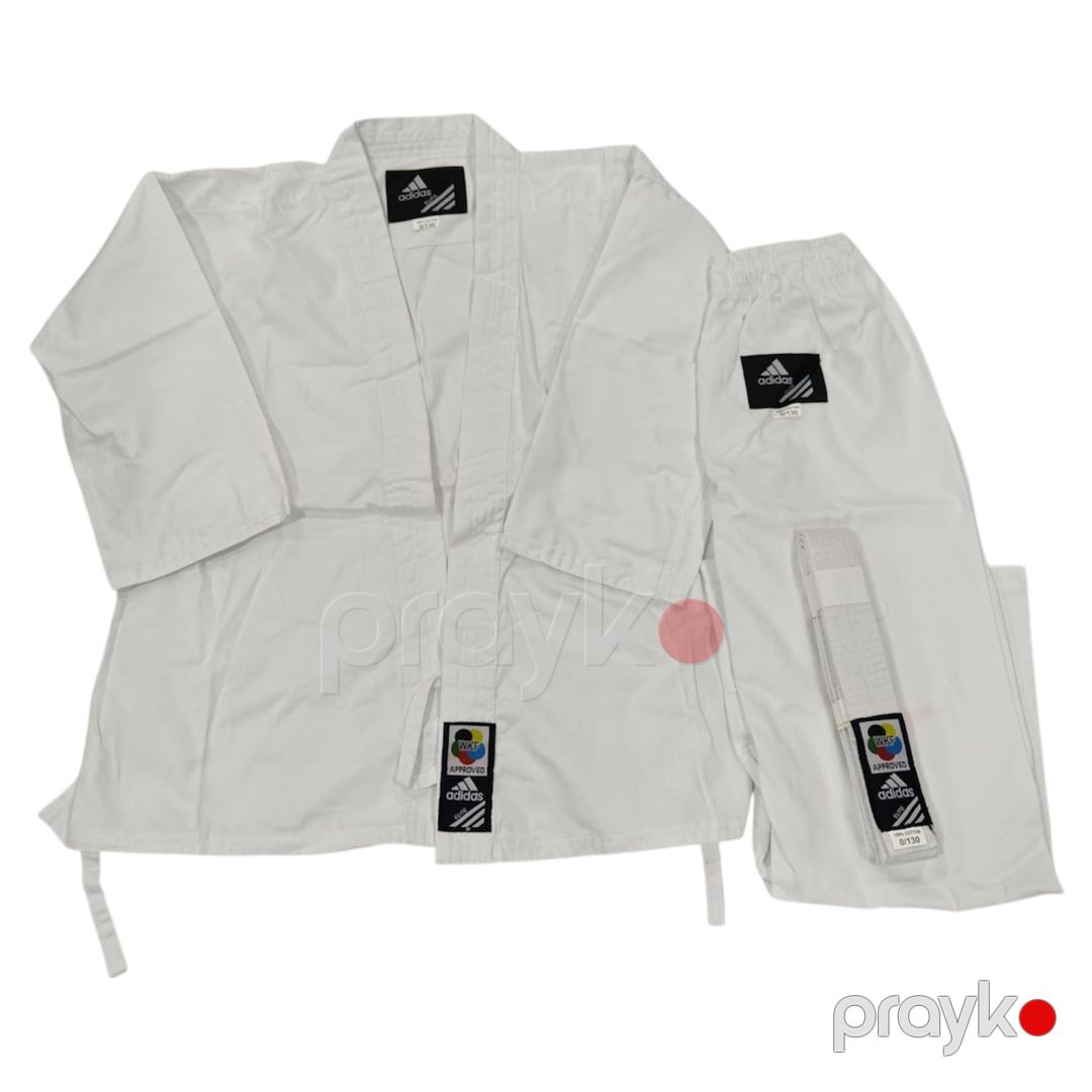 Kimono Adidas WS2534_110, ağ, 110 sm — Mallar, Bakı (2)