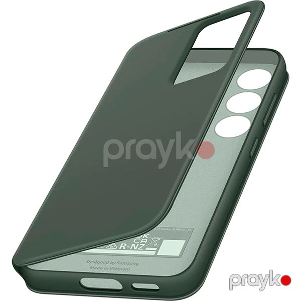 Samsung Galaxy S23+ Smart View Wallet Case Green — Mallar, Bakı (3)