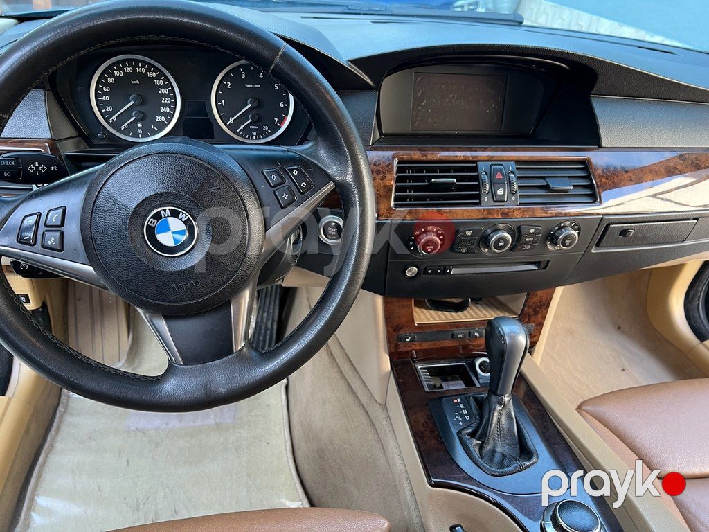 BMW 523, 2.5 L, 2007 il, 256 149 km — Avtomobillər, Bakı (3)