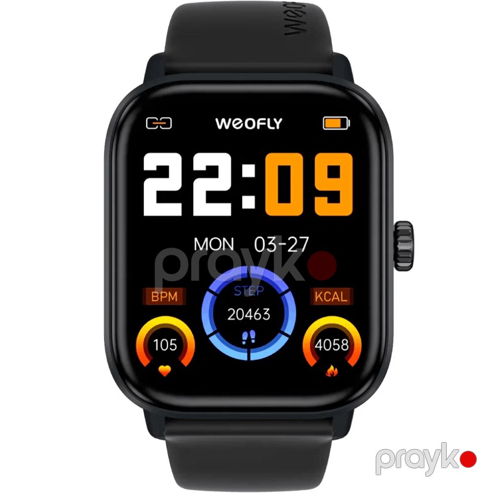 Smart saat Weofly Active 3 Black — Uşaq smart saatları, Bakı (2)