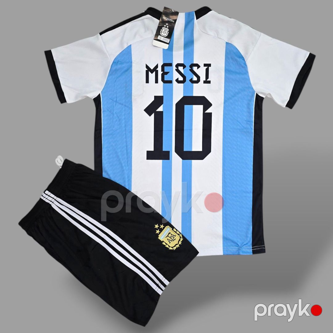 İdman kostyumu azarkeşlər üçün Argentina Messi Retro, ölçü S — Mallar, Bakı (2)