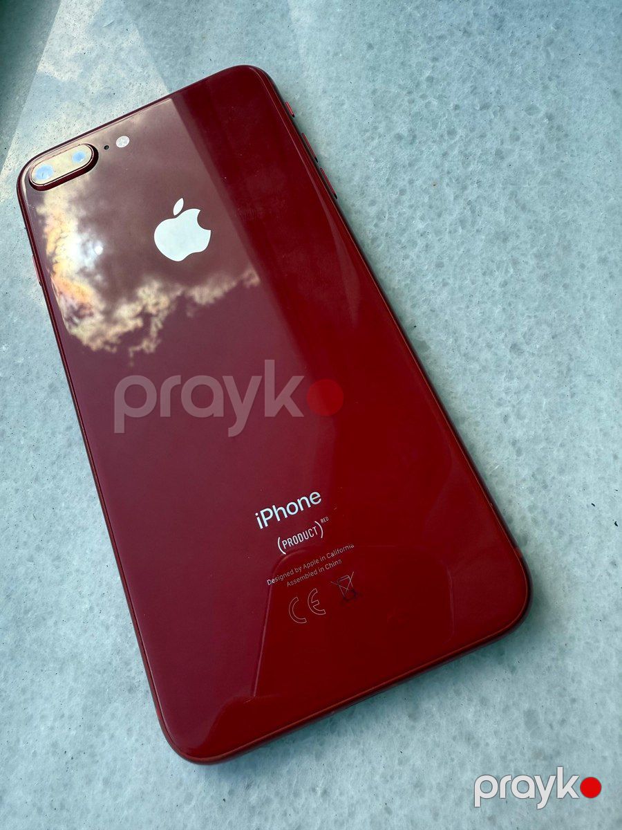 Apple iPhone 8 Plus Red 64GB — Smartfonlar, Bakı (3)