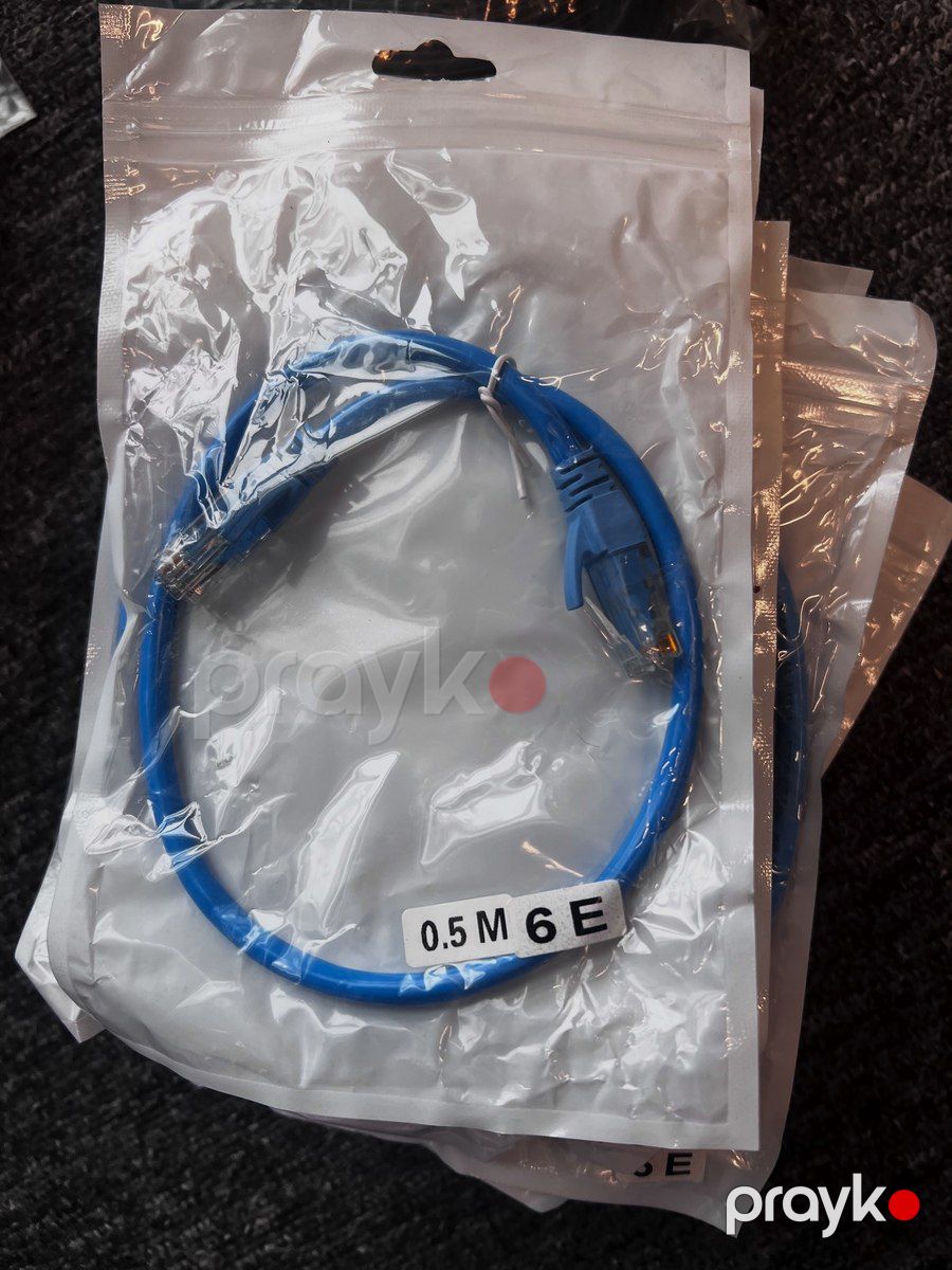 LAN kabel / Patch Cord – Cat5e/Cat6 – Topdan — Şəbəkə və server avadanlığı, Bakı (10)