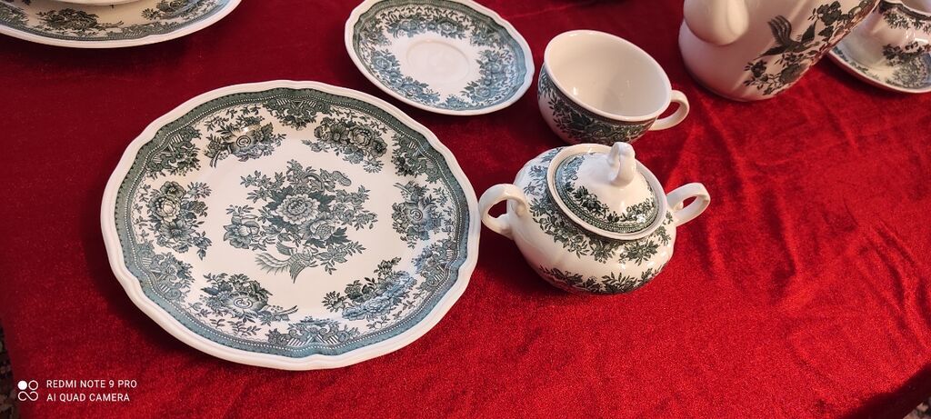 Çay dəsti, rəng - Ağ, Farfor, Villeroy & Boch, Almaniya — Süfrə qabı, Bakı (9)