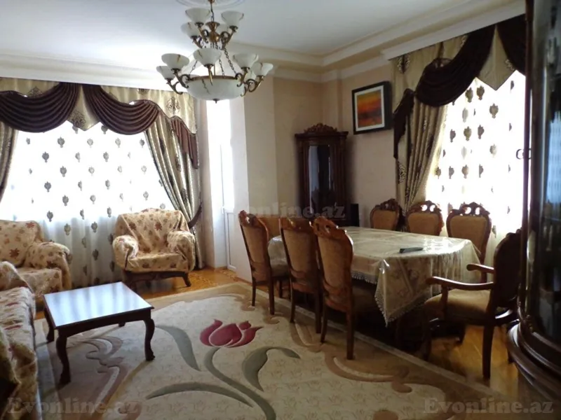 Kirayə verilir 3 otaqlı Mənzil Yeni tikili 120 m² Bakı, Nərimanov r., Nəriman Nərimanov m — Bakı