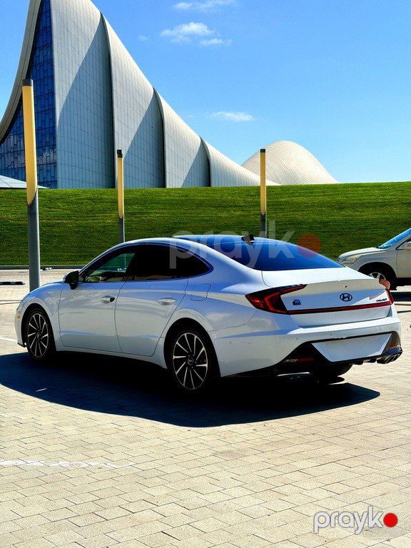 Hyundai Sonata, 1.6 L, 2021 il, 130 000 km — Avtomobillər, Bakı (2)
