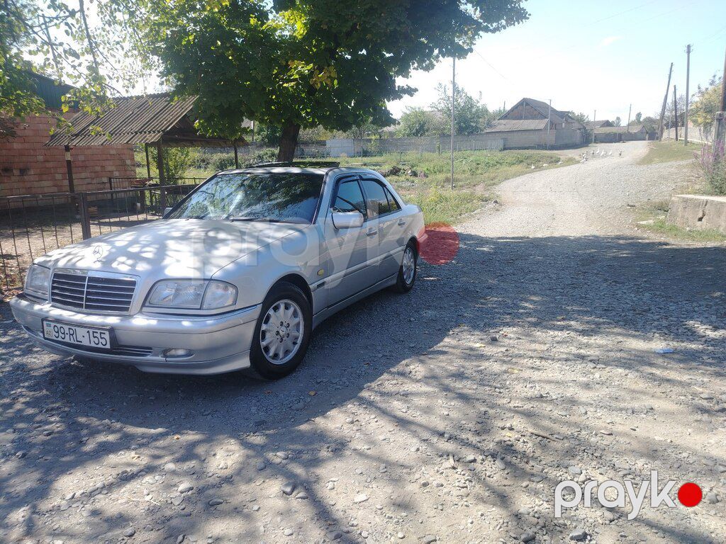 Mercedes C 180, 1.8 L, 1999 il, 450 000 km — Avtomobillər, Qax (4)
