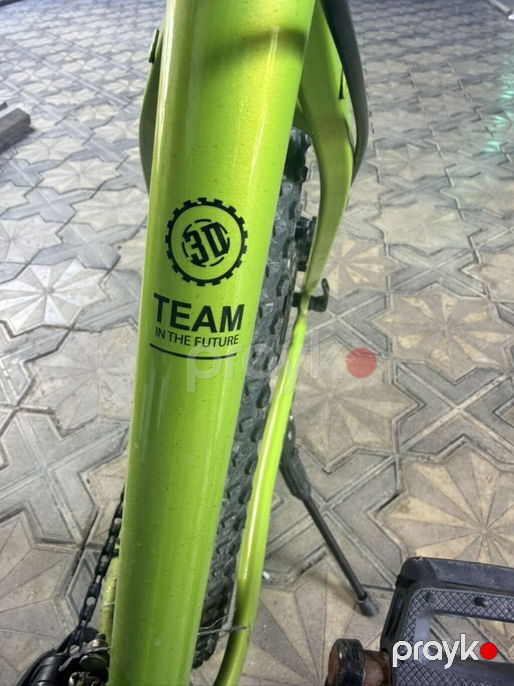 Btmx GTR-986 dağ velosipedi - Rəng: neon yaşıl - Çərçivə: Btmx GTR — Dağ velosipedləri, Bakı (7)
