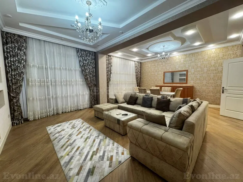 Kirayə verilir 3 otaqlı Mənzil Yeni tikili 150 m² Bakı, Xətai r., Ağ şəhər — Mənzil, Bakı (2)