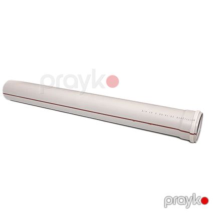 Alfa kanalizasiya borusu (narıncı) 50 - 3,2 MM*3 m — Bakı