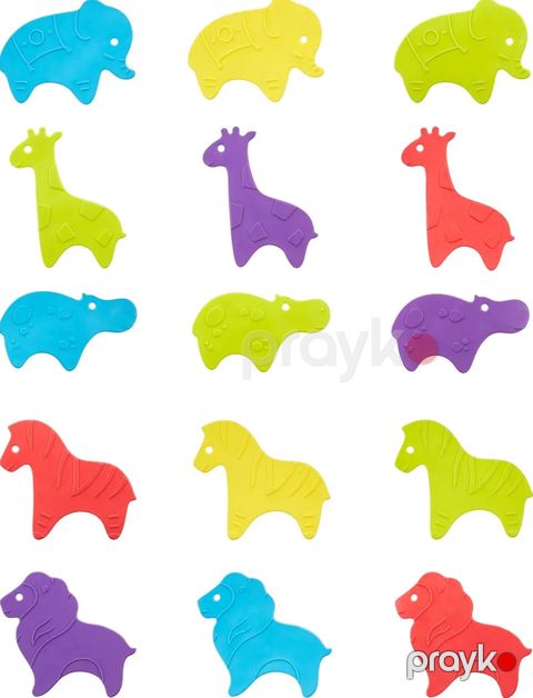 Hamam üçün mini-döşəklər Roxy Kids RBM-010-CC, 15 əd, rəngarəng — Bakı