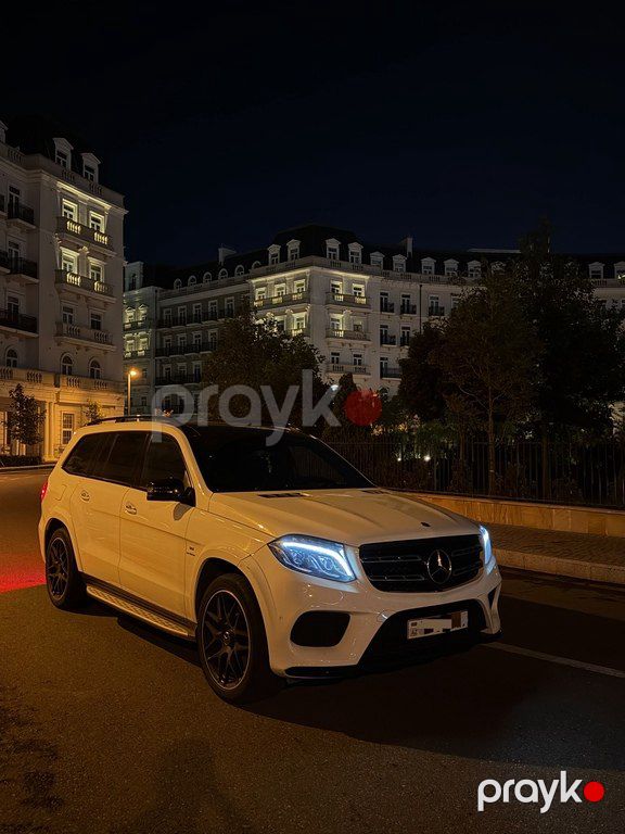 Mercedes GLS 400 4MATIC, 3.0 L, 2017 il, 204 000 km — Avtomobillər, Bakı (8)