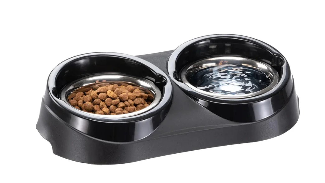 Ferplast Duo Feed 05 tutuculu polad qablar 60.5 x 31.5 x 18 sm, 3.6 l — Bakı