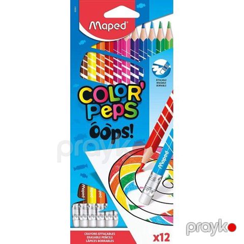 Karandaş Maped Oops 12 Rəng 832812 — Bakı