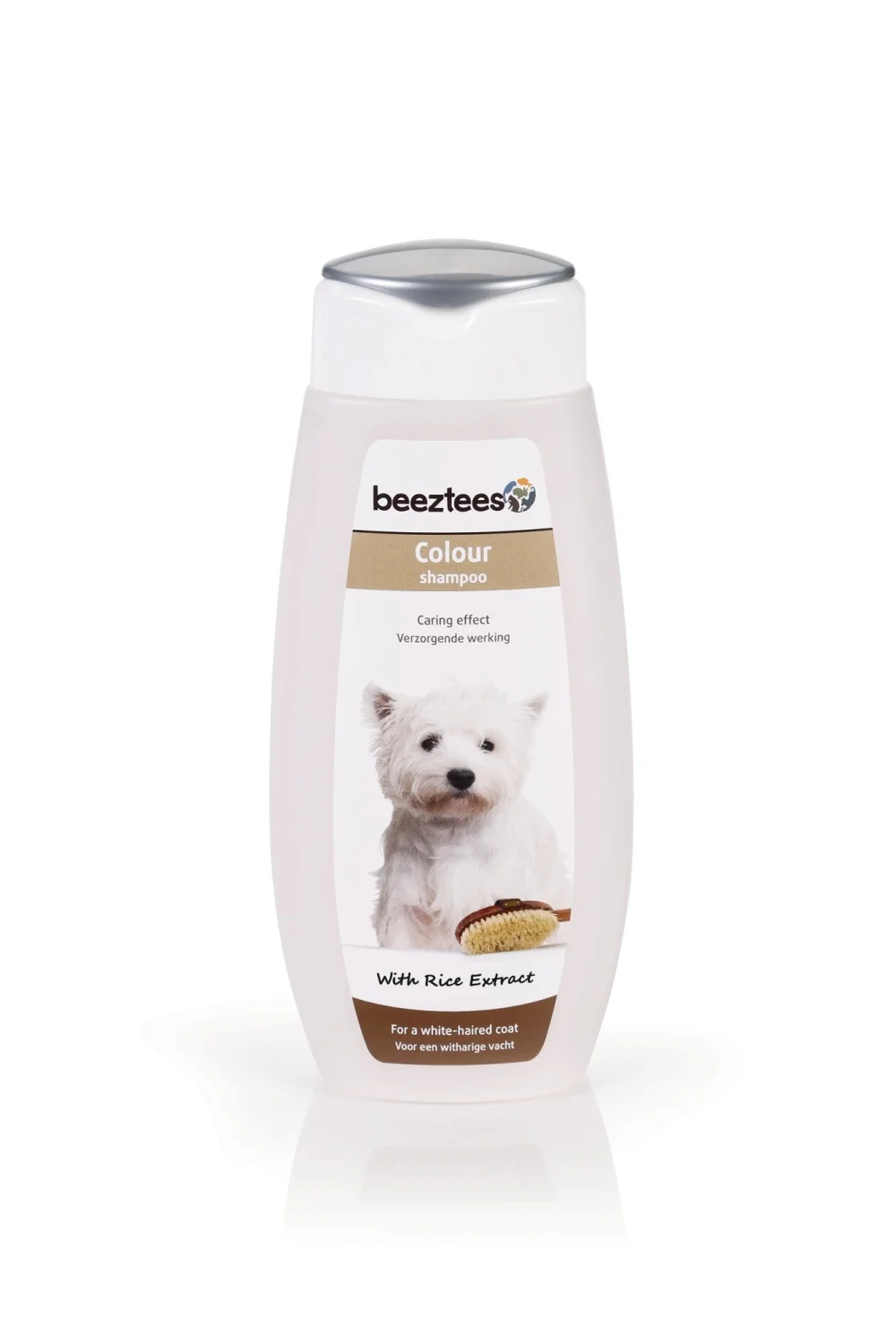 Beeztees Ağ xəzli itlər üçün düyü ekstraktlı rəngli şampun, 300 ml — Bakı