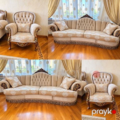 İtalya istehsali 2 divan 2 kreslo dest 790₼ satilir .Unvan 28may Eldar