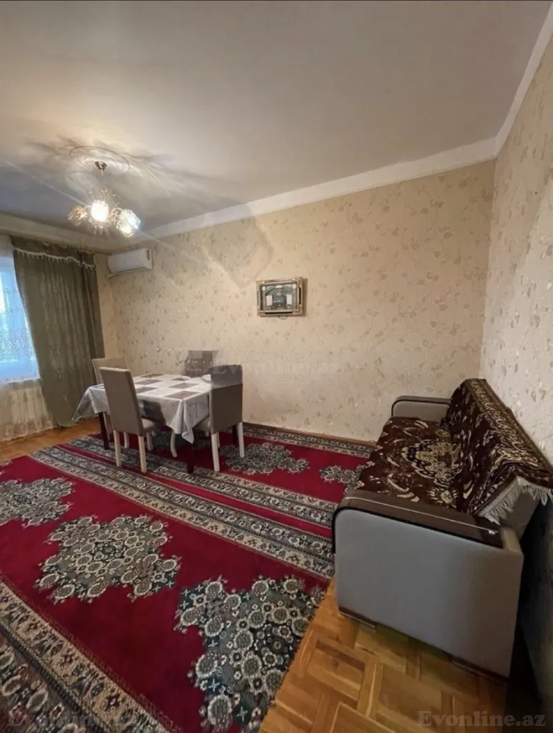Kirayə verilir 3 otaqlı Mənzil Köhnə tikili 90 m² Bakı, Nəsimi r., Memar Əcəmi m — Bakı