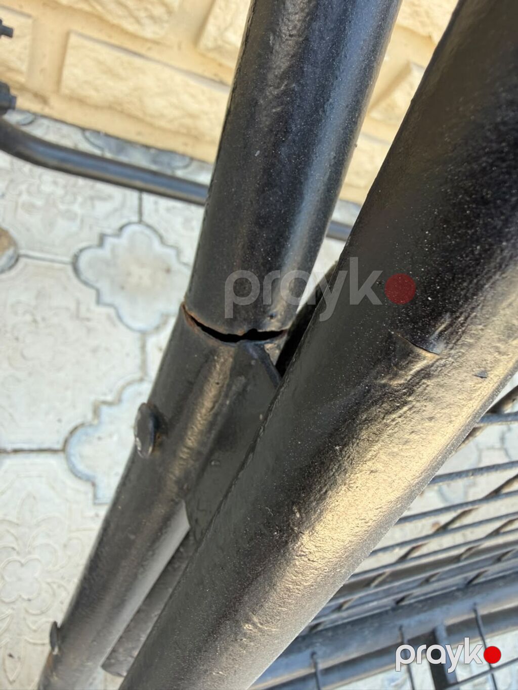 Metall yelləncək karkası - Rəng: qara - Material: qalın metal — Yelləncəklər-yuvaları və hamaklar, Xırdalan (3)