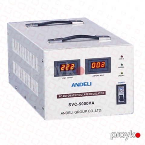 Andeli stabilizator motorlu 5000W — Bakı