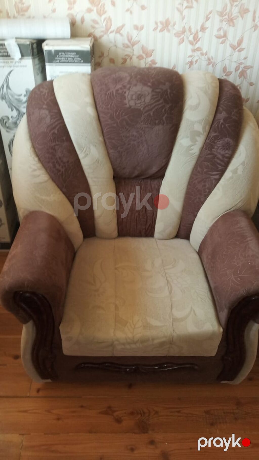 Mebel dəsti – 3 nəfərlik açılan divan + 2 ədəd kreslo - Model — Yumşaq mobilya dəstləri, Sumqayıt (4)