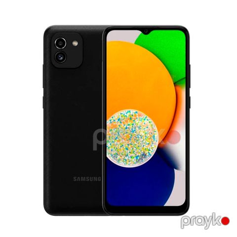 Smartfon Samsung A03 4/64GB Black — Bakı