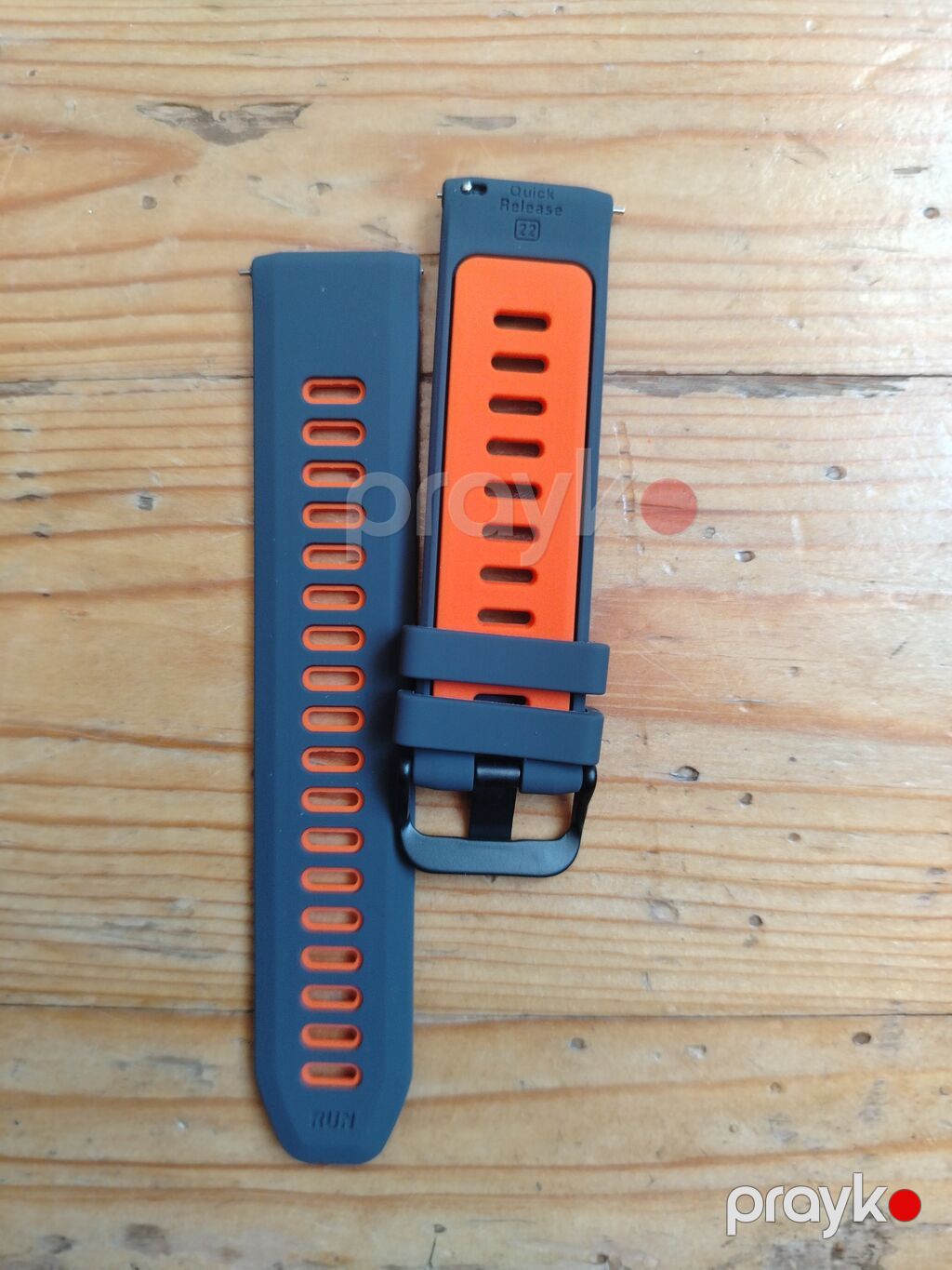 22 mm “Quick Release” idman saat qayışı - Ölçü: 22 mm (ştifti — Saat sapları və bilərziklər, Xırdalan (3)