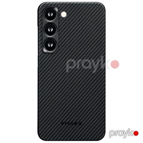Pitaka MagEZ Case for Samsung Galaxy S23 Black/Grey (Twill) — Bakı