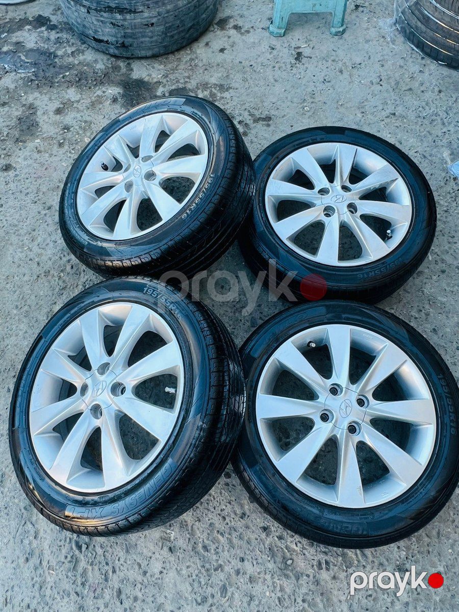 Hyundai Accent təkərləri R16 — Ehtiyat hissələri və aksesuarlar, Bakı (3)