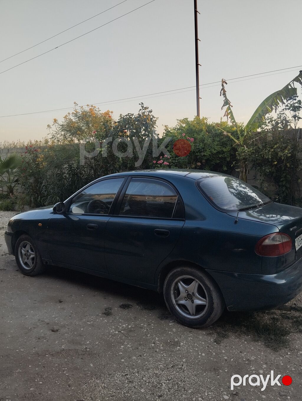 Daewoo Lanos sedan - Kuzov: 4 qapılı sedan, tünd yaşıl rəng — Avtomobillər, Salyan (3)