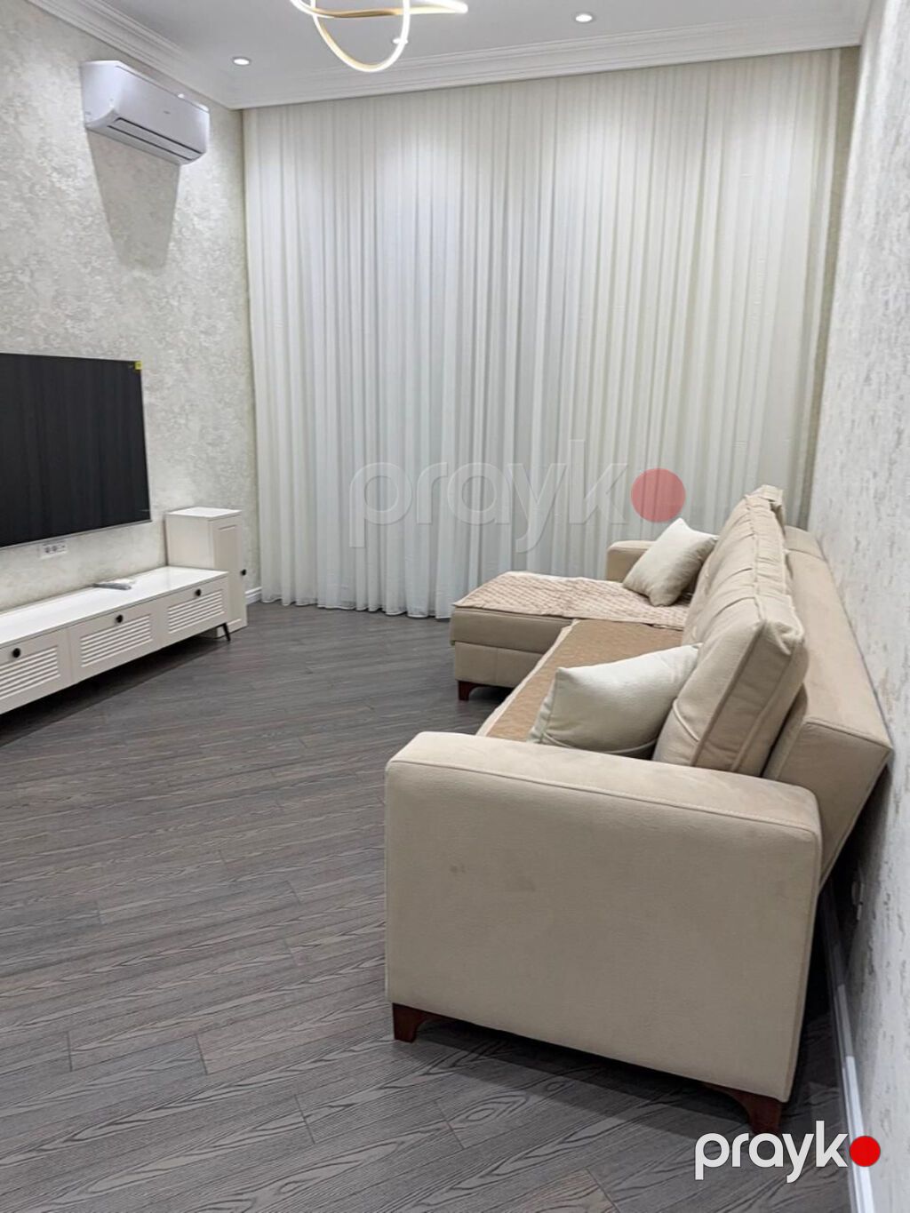 Ağ Şəhərdə 2 otaqlı mənzil kirayə verilir Sahə: 70 m² Mərtəbə: 7-ci — Mənzil, Bakı (3)
