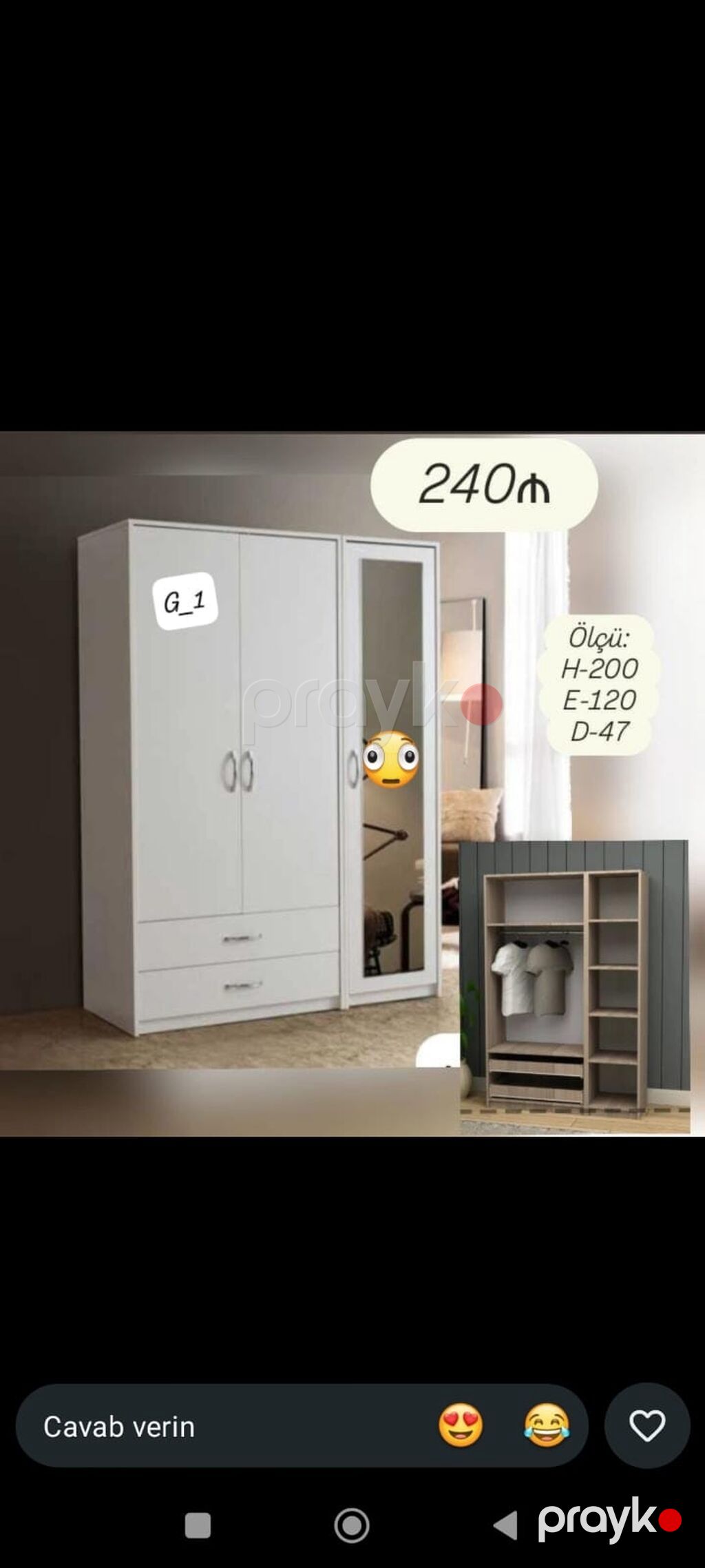Məhsul: Yataq otağı mebelləri və kamodlar - Taxt çarpayı – 260₼ — Yataq otağı mobilya dəstləri, Bakı (5)