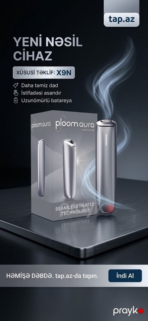 Ploom Aura Lunar Silver — Bakı