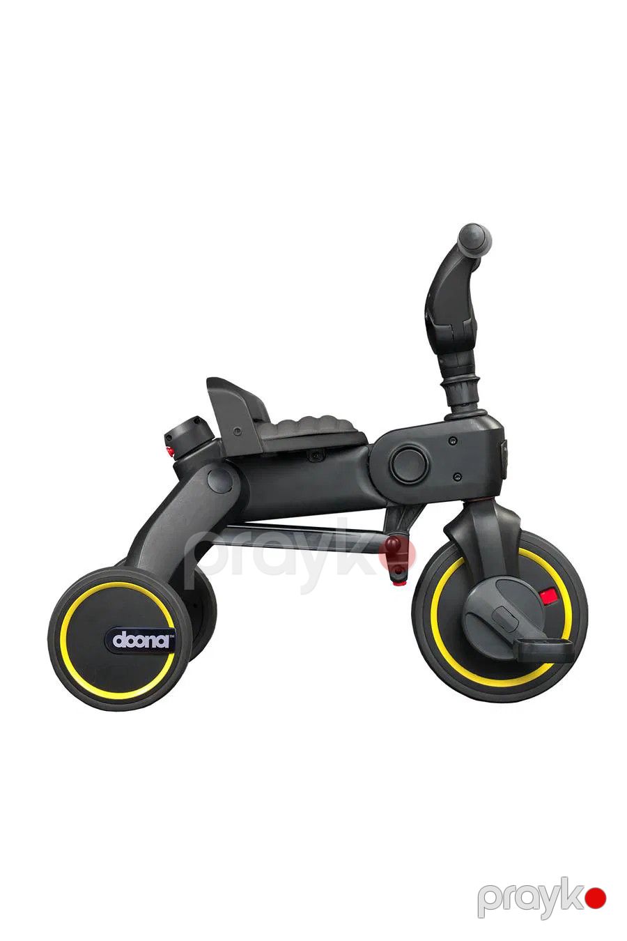 Uşaq üçtəkərli velosipedi Doona S3 Liki Trike qara/boz — Mallar, Bakı (3)