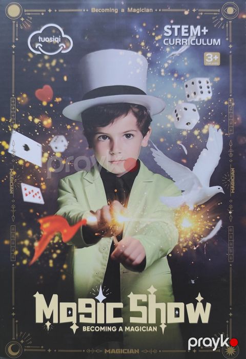 Uşaqlar üçün sehrbaz dəsti Magic Show, 74 fokus, 3 yaşdan — Bakı