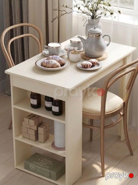 Masa MB1, bej, laminat, 90x55x75 sm — Bakı