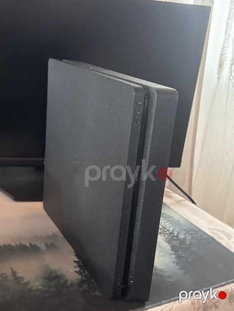 PlayStation 4 Slim konsolu + DualShock 4 qol (qırmızı) Xüsusiyyətlər — Bakı