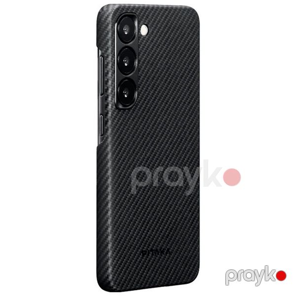 Pitaka MagEZ Case for Samsung Galaxy S23 Black/Grey (Twill) — Mallar, Bakı (2)